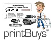 Carpet Cleaning Business Cards # C1075