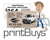 Carpet Cleaning Business Cards # C1076