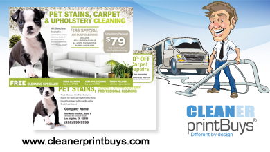 Carpet Cleaning Direct Mail (4 x 6) #C0003 UV Gloss