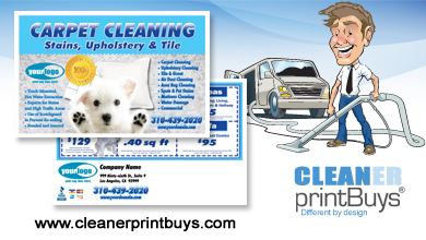 Carpet Cleaning Direct Mail (6 x 11) #C0005 UV Gloss