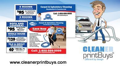Carpet Cleaning Direct Mail (6 x 11) #C0006 UV Gloss