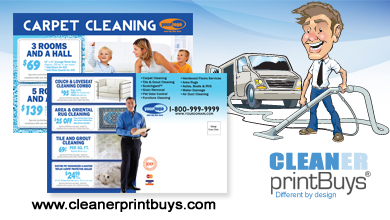 Carpet Cleaning Direct Mail (4 x 6) #C0008 Matte
