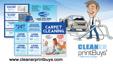 Carpet Cleaning Direct Mail (8.5 x 5.5) #C0008 UV Gloss