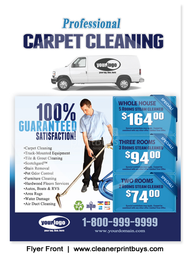Carpet Cleaning EDDM (6.5 x 9) #C1001 Front