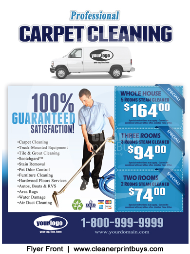 Carpet Cleaning EDDM (8.5 x 11) #C1001
