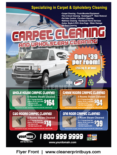 Carpet Cleaning EDDM (6.5 x 9) #C1010 Front