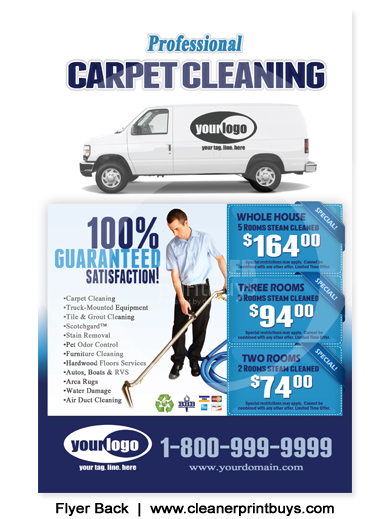 Carpet Cleaning Flyers #C00000