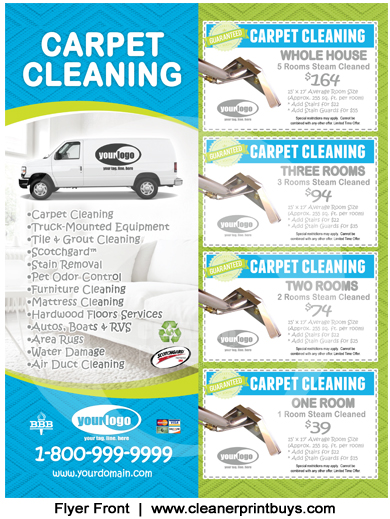 Carpet Cleaning Flyer (8.5 x 11) #C1006