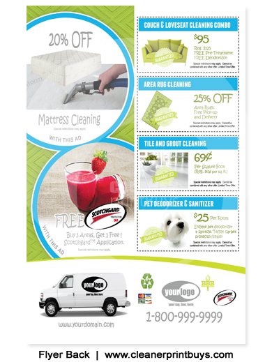 Carpet Cleaning Flyers #C00000