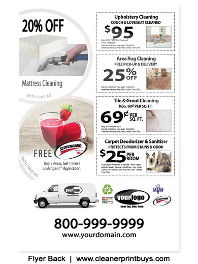 Carpet Cleaning Flyers #C00000