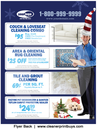 Carpet Cleaning Flyers #C00000