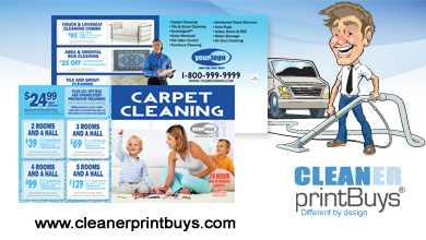 Carpet Cleaning Postcard (6 x 11) #C0008 Matte