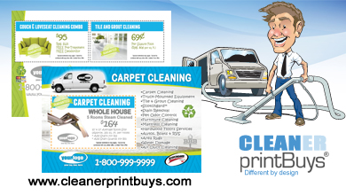 Carpet Cleaning Postcard (4 x 6) #C1006 Matte