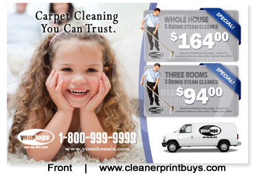 Carpet Cleaning Postcard (4 x 6) #C1021 Matte Front