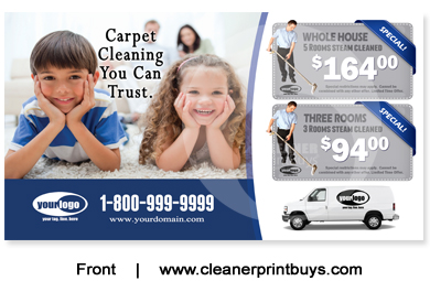 Carpet Cleaning Postcard (6 x 11) #C1021 Matte Front