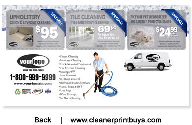 Carpet Cleaning Postcard (6 x 11) #C1021 Matte Back