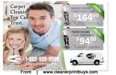 Carpet Cleaning Postcard (4 x 6) #C1023 Matte Front