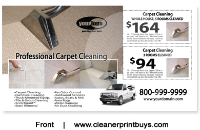 Carpet Cleaning Postcard (6 x 11) #C1076 Matte Front