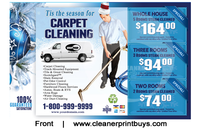 Carpet Cleaning Postcard (8.5 x 5.5) #C2001 Matte Front