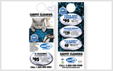 Carpet Cleaning Door Hanger C0007 4.25 x 11 Book Gloss