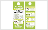 Carpet Cleaning Door Hangers c1005