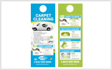 Carpet Cleaning Door Hangers c1006