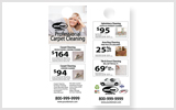 Carpet Cleaning Door Hangers c1075