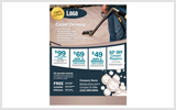 Carpet Cleaning EDDM Postcard Template # C0004 8.5 x 11