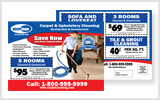 Carpet Cleaning EDDM Postcard Template # C0006 6.5 x 9