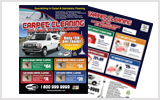 Carpet Cleaning EDDM Postcard Template # C1010 8.5 x 11