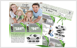 Carpet Cleaning EDDM Postcard Template # C1023 8.5 x 11