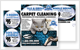 Carpet Cleaning Postcards c0001 4 x 6