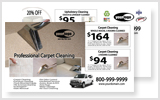 Carpet Cleaning Postcards c0001 6 x 11