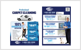 Carpet Cleaning EDDM Postcard Template # C1001 6.5 x 9