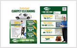 Carpet Cleaning EDDM Postcard Template # C1002 6.5 x 9