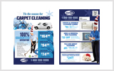 Carpet Cleaning EDDM Postcard Template # C2001 6.5 x 9